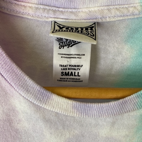 Your Highness tie dye t-shirt - Picture 4 of 15